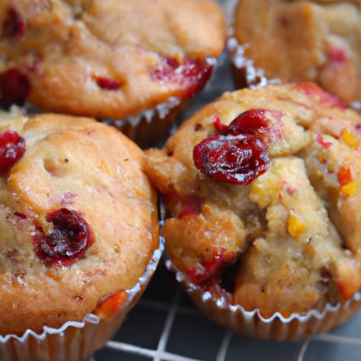 Bright Bites: Wholesome Cranberry orange Muffins Recipe