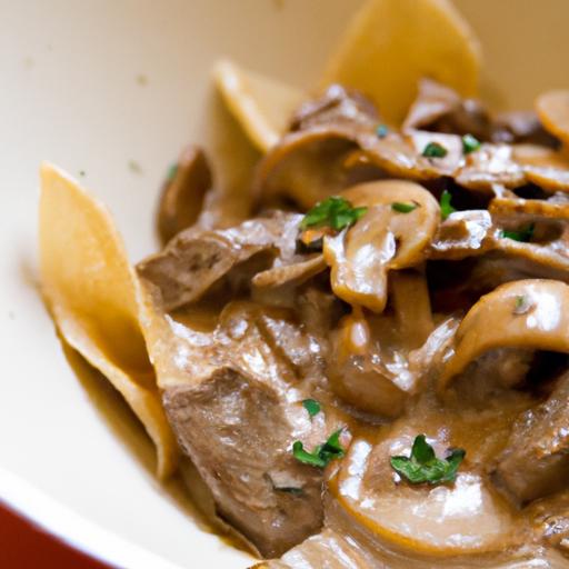 One-Pot Creamy Beef Stroganoff: Savory Comfort Made Easy