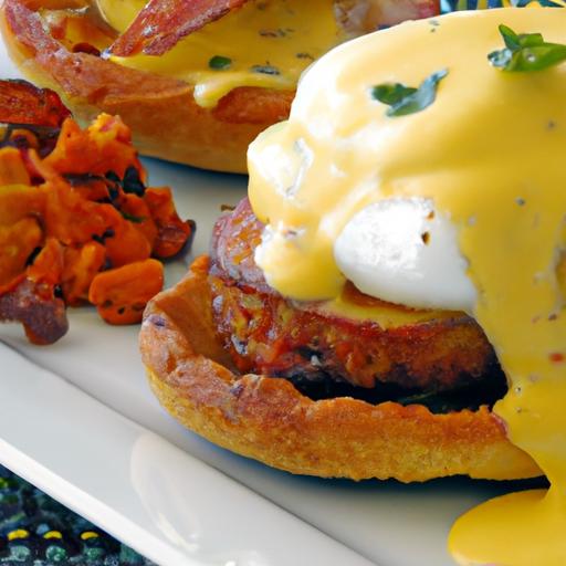 Spice Up Brunch: Cajun Eggs Benedict with Andouille Sausage