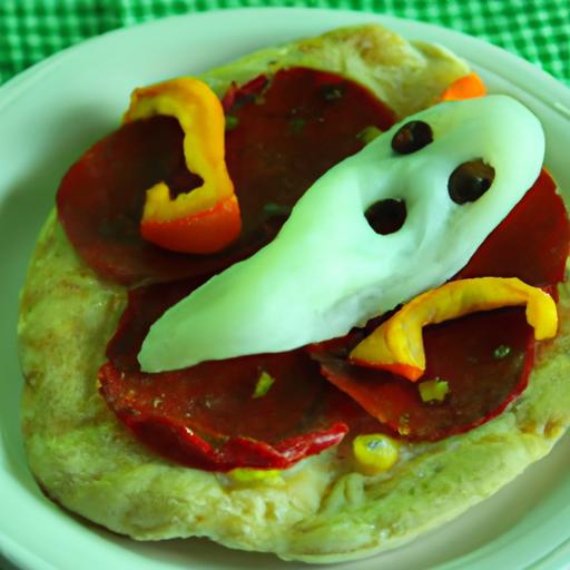 Spooky Bites: Ghost-Shaped Toppings Transform Pizzas