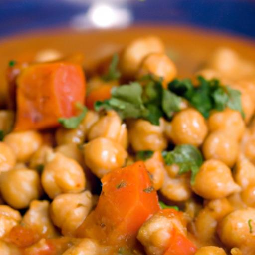 Hearty sweet Potato & Chickpea Curry: A Flavorful Delight