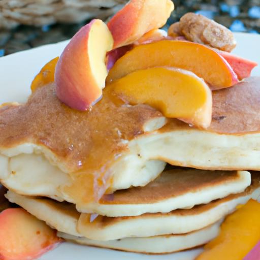 Peach Cobbler Pancakes: A Sweet‍ Southern Breakfast Delight