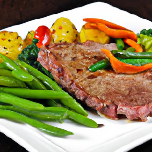 savor the Flavor: Grilled Steak with Roasted Veggies Delight