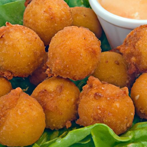 Golden Crunch: The Art of Deep-Fried Cornmeal Balls