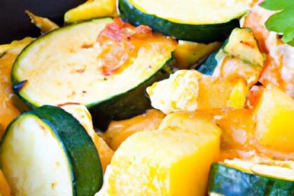 Sunrise Skillet: Wholesome Zucchini and Egg Delight