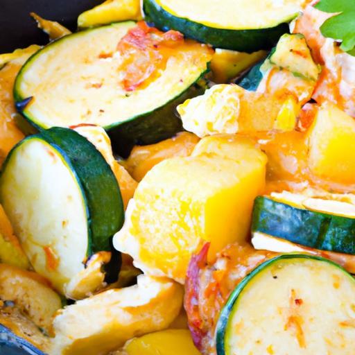 Sunrise Skillet: Wholesome Zucchini and Egg Delight