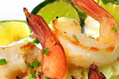Savor the Zest: Garlic & Herb Grilled Shrimp Delight