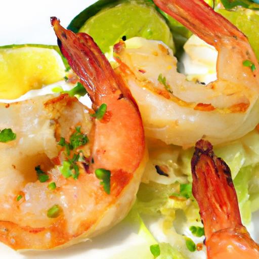 Savor the Zest: Garlic & Herb Grilled Shrimp Delight