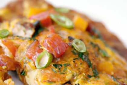 Delightful Omelet: Sweet Crab and Tender Asparagus Fusion