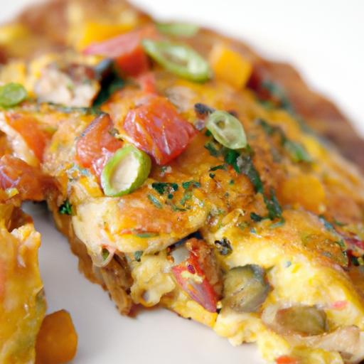Delightful Omelet: Sweet Crab and Tender Asparagus Fusion