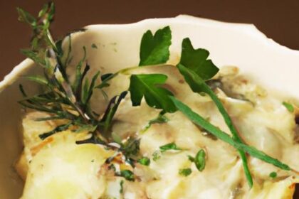 Herb-Infused Scalloped Potatoes: A Creamy Culinary Classic
