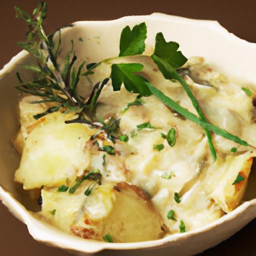 Herb-Infused Scalloped Potatoes: A Creamy Culinary Classic