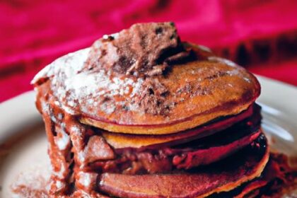 Crimson Cocoa Pancakes: A Delicious Twist on Tradition