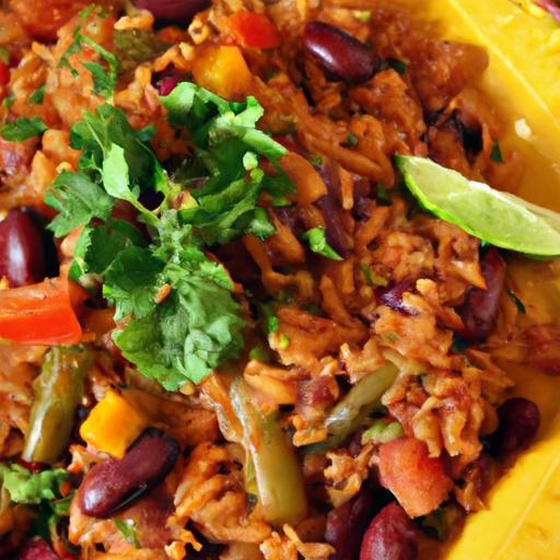 Savor the Classic Flavors of Mexican Rice and Beans Delight