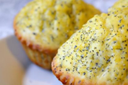 Zesty Lemon Poppy Seed Muffins: A Bright Morning Treat
