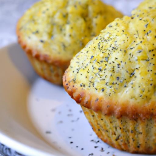 Zesty Lemon Poppy Seed Muffins: A Bright Morning Treat