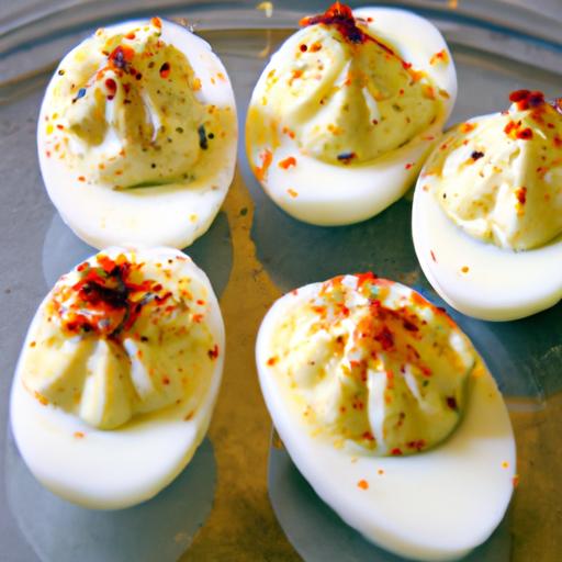 Sunrise Deviled Eggs:⁢ A Zesty Twist on Breakfast Classics