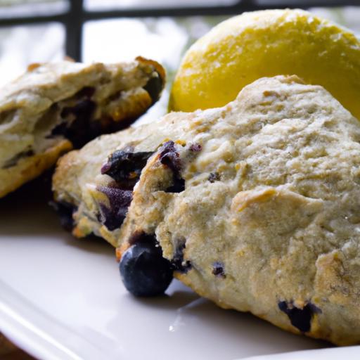 Zesty lemon Blueberry Scones: A Tangy Twist on Tradition
