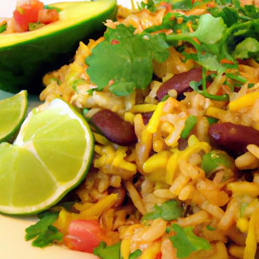 Savor the Classic Flavors of Mexican Rice and Beans Delight