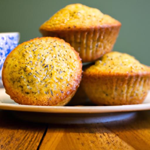 Zesty Lemon Poppy Seed Muffins: A Bright Morning Treat