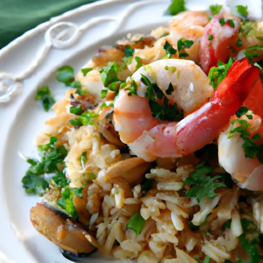 Flavorful One-Pot Shrimp and Rice Pilaf Made⁣ Simple
