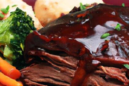 Tender Slow Cooker BBQ Beef Brisket: A Flavorful Feast