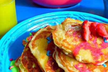 Celebrate Mornings with Colorful Funfetti Birthday Pancakes