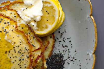 Zesty Delight: Mastering Lemon Poppy Seed Pancakes