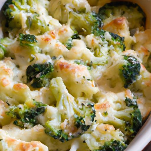 Irresistible Cheesy Cauliflower & Broccoli Bake Recipe Guide