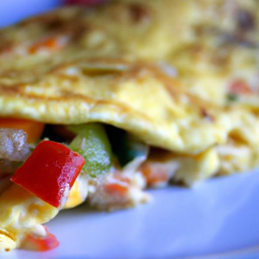 Spice Up Breakfast: ‍Jalapeño & Pepper Jack Omelet Delight